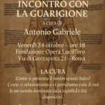 Incontro con la guarigione, a cura di Antonio Gabriele