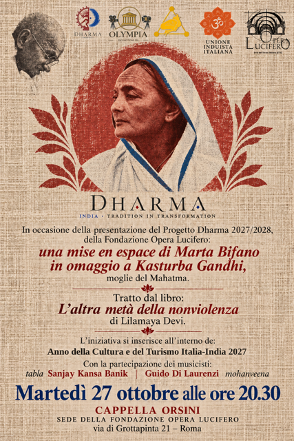 Omaggio a Kasturba Gandhi